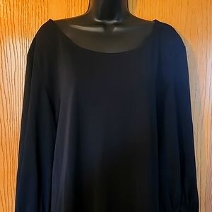 Nwt Calvin Klein Black Blouse